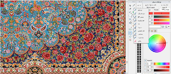 طراحی فرش در ایران